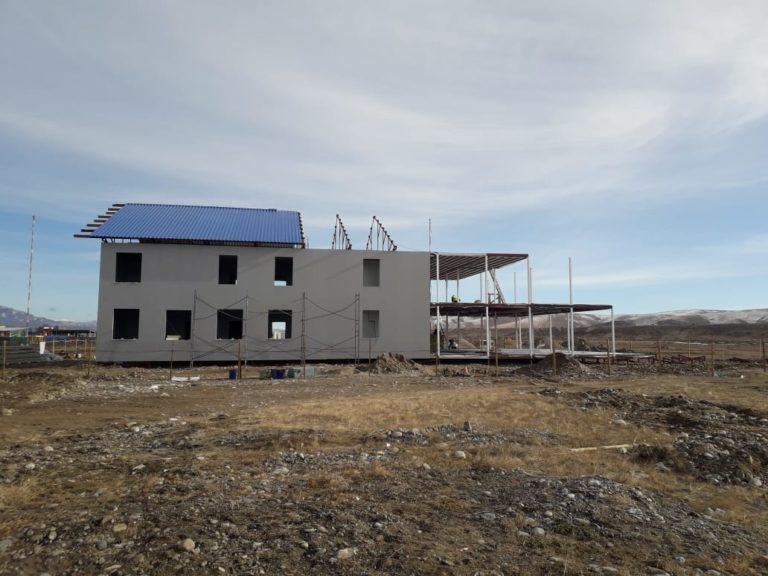 Строительство в Республике Тыва: специалисты Эвриал возводят здание для нужд МВД