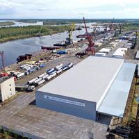 Реконструкция теплого склада ТМЦ для Уренгойского речного порта.