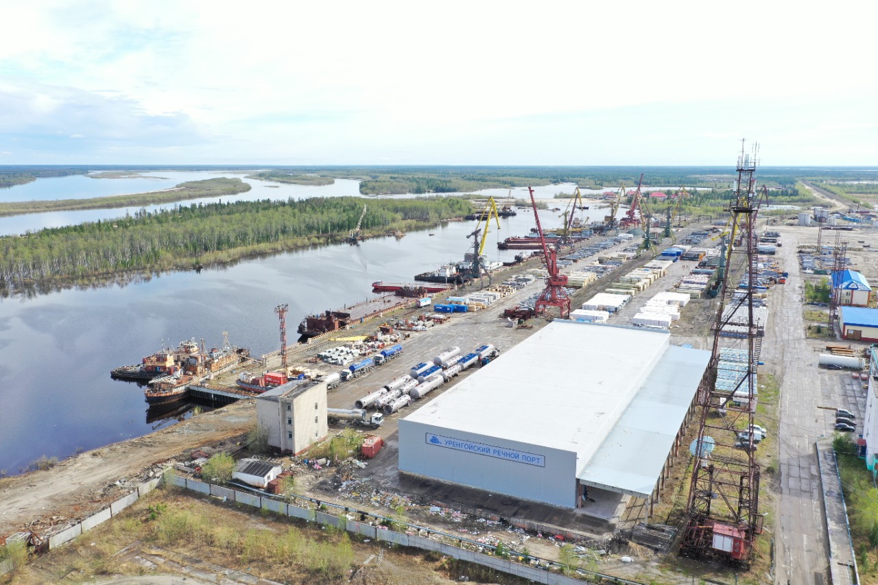 Строительство теплого склада ТМЦ для Уренгойского речного порта
