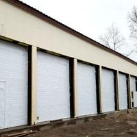 Prefabricated garages for machinery