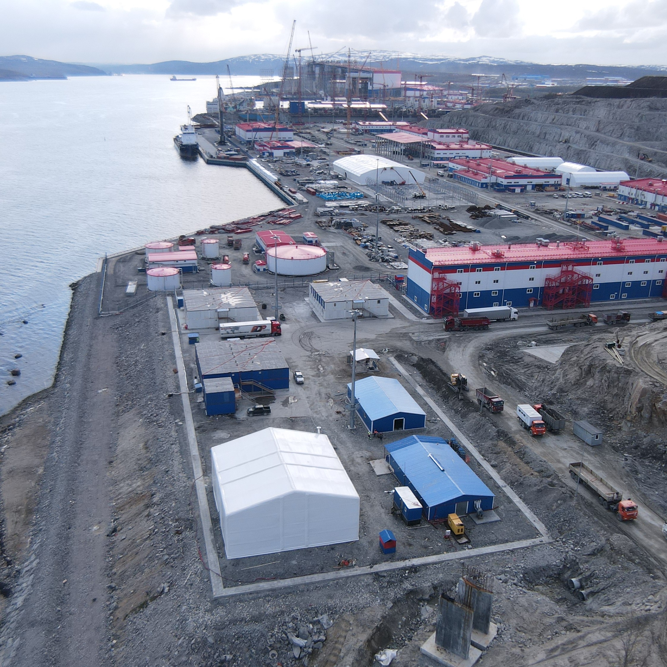 Training center for the Arctic LNG2 project
